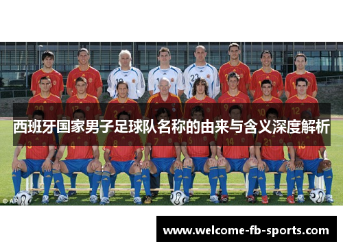 西班牙国家男子足球队名称的由来与含义深度解析 西班牙国家男子足球队名称的由来与含义深度解析